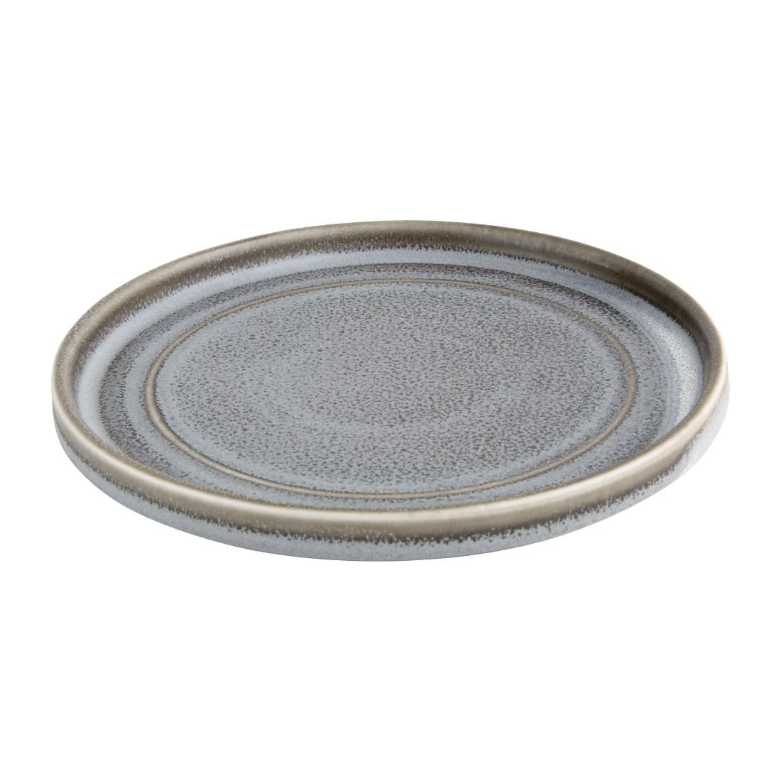 Olympia Cavolo Flat Round Plates Charcoal Dusk 180mm (6 Pack) - Image 6