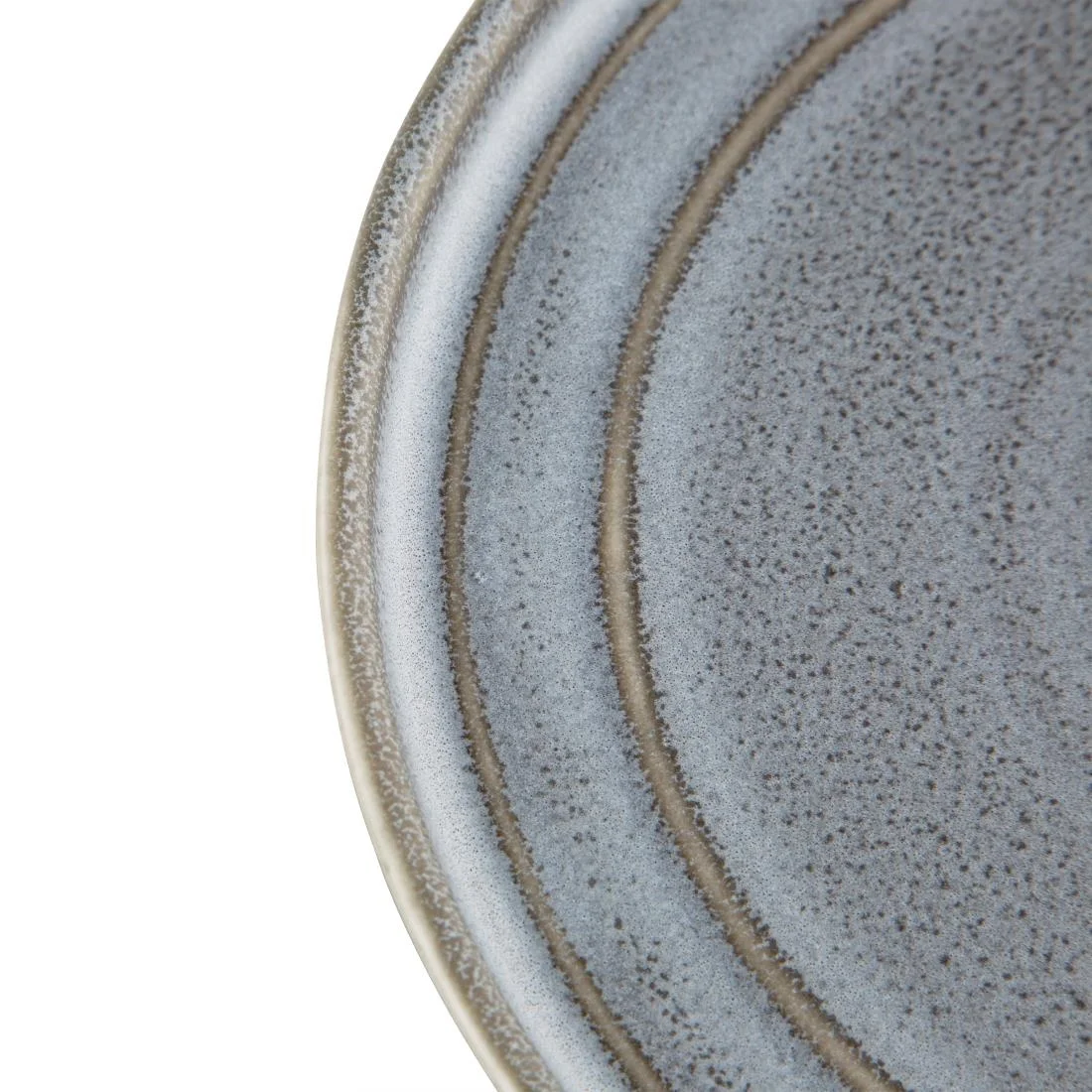 Olympia Cavolo Flat Round Plates Charcoal Dusk 220mm (6 Pack) - Image 5