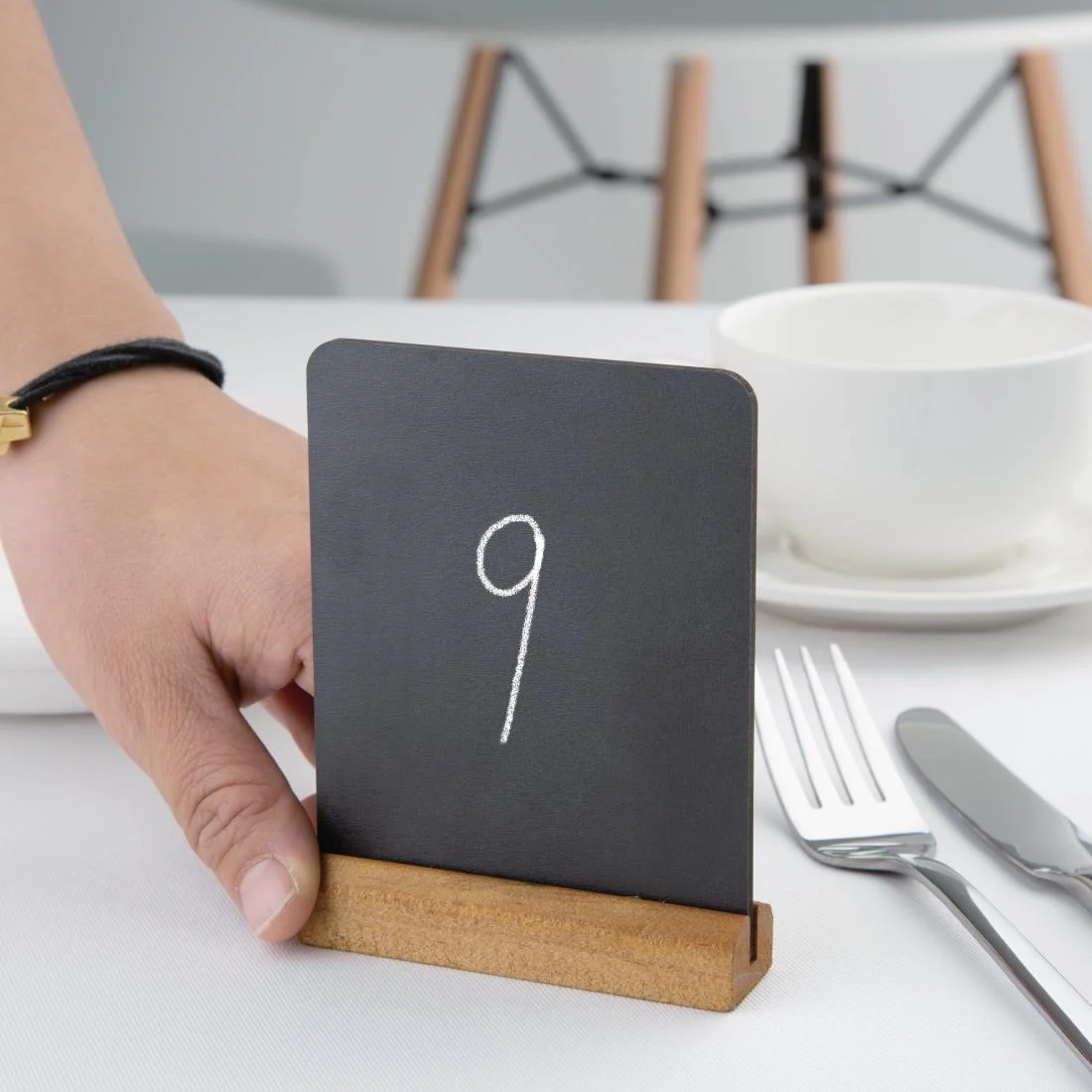Olympia Mini Elegant Tableboard 100(H) x 80(W)mm (4 Pack) - Image 5