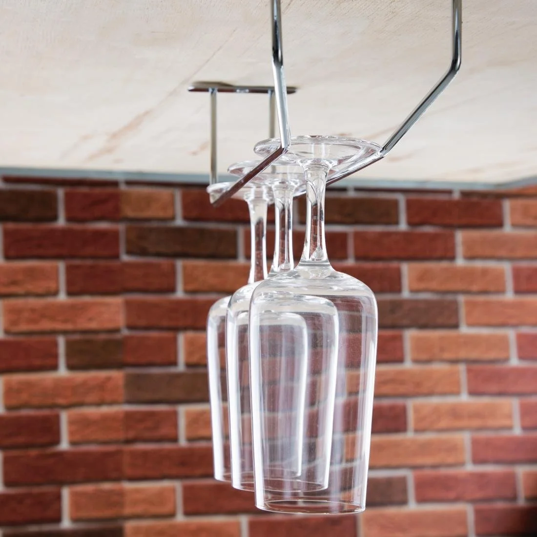 Olympia Wine Glass Rack Chrome 254mm - Image 5