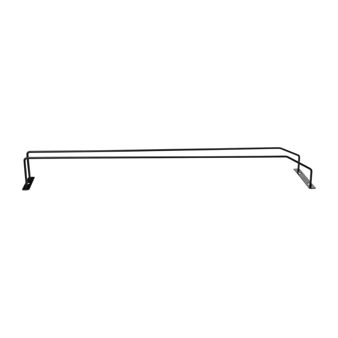 Olympia Wine Glass Rack Black 610mm - Image 4