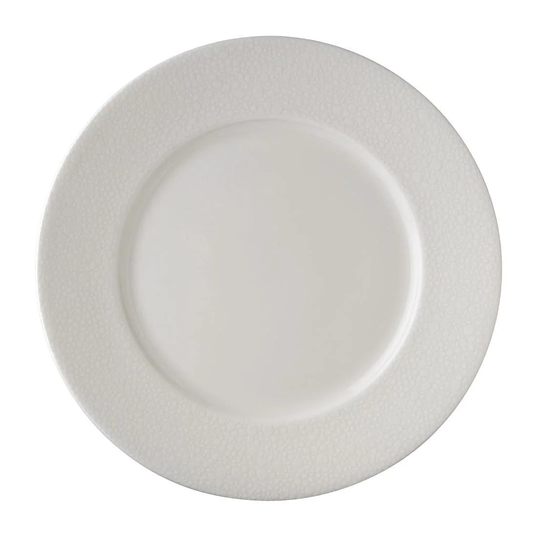 Royal Crown Derby Effervesce White Flat Rim Plates 215mm (6 Pack)
