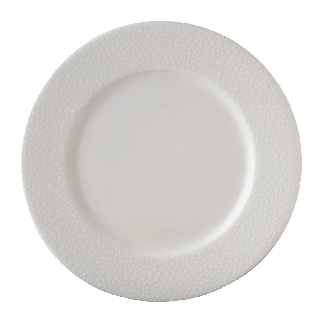 Royal Crown Derby Effervesce White Flat Rim Plates 156mm (6 Pack)