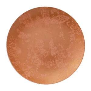 Royal Crown Derby Crushed Velvet Copper Coupe Plates 255mm (6 Pack)