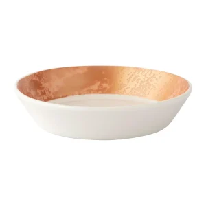Royal Crown Derby Crushed Velvet Copper Flared Dishes (6 Pack)