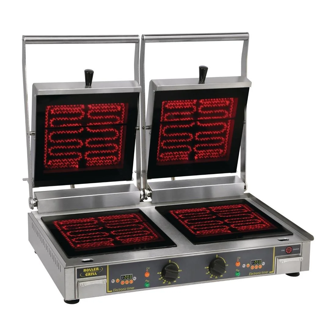 Roller Grill Premium VC DFT Double Flat Contact Grill - Image 2