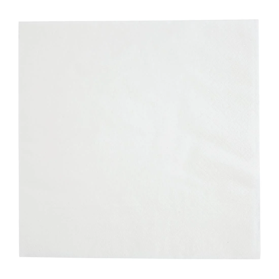 Fiesta Recyclable Lunch Napkin White 33x33cm 2ply 1/4 Fold (Pack of 2000) - Image 2