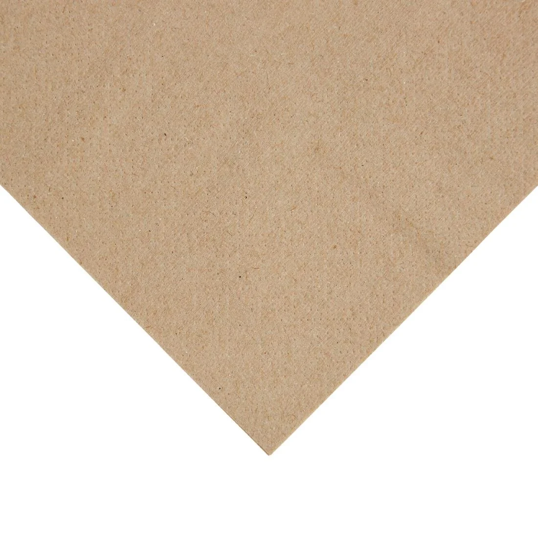 Fiesta Recyclable Recycled Lunch Napkin Kraft 33x33cm 2ply 1/4 Fold (Pack of 2000) - Image 2