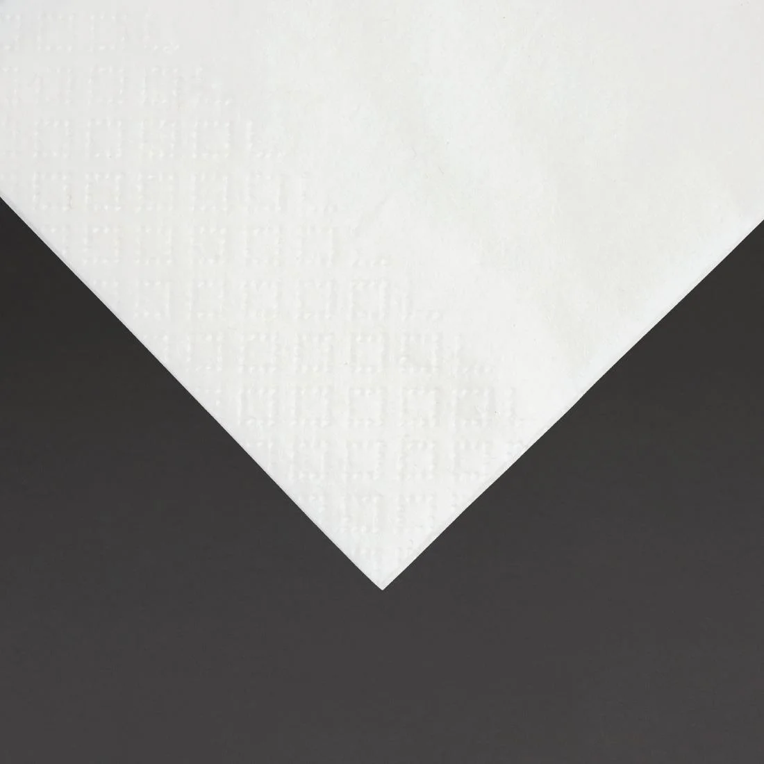 Fiesta Recyclable Lunch Napkin White 33x33cm 2ply 1/8 Fold (Pack of 2000) - Image 3