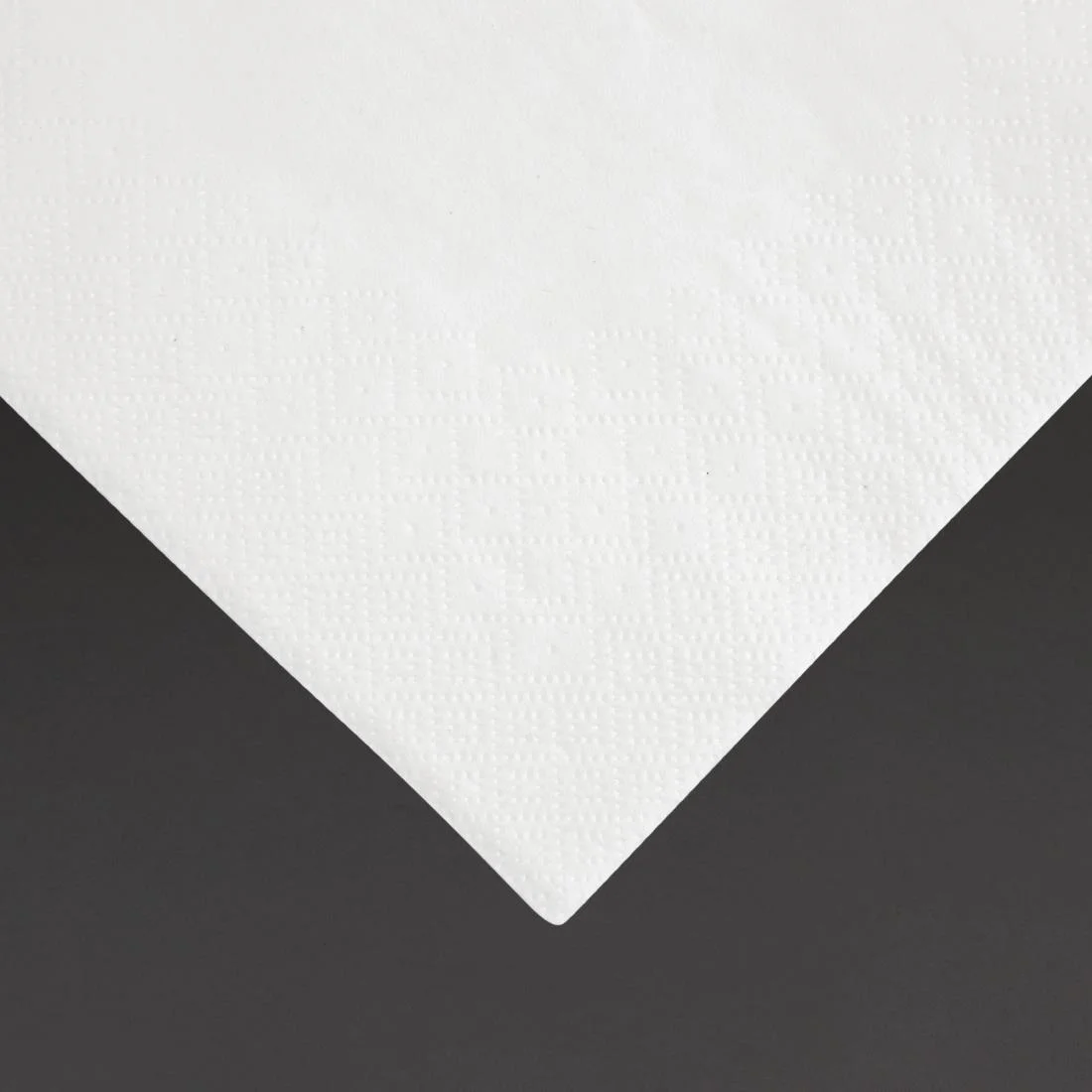 Fiesta Recyclable Dinner Napkin White 40x40cm 3ply 1/4 Fold (Pack of 1000) - Image 3