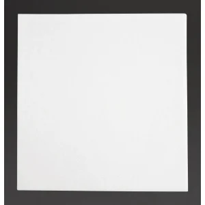 Fiesta Recyclable Premium Tablin Dinner Napkin White 40x40cm Airlaid 1/4 Fold (Pack of 500)