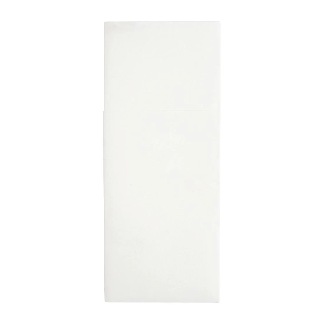 Fiesta Recyclable Premium Tablin Dinner Napkin White 48x40cm Airlaid Pocket Fold (Pk 400) - Image 2