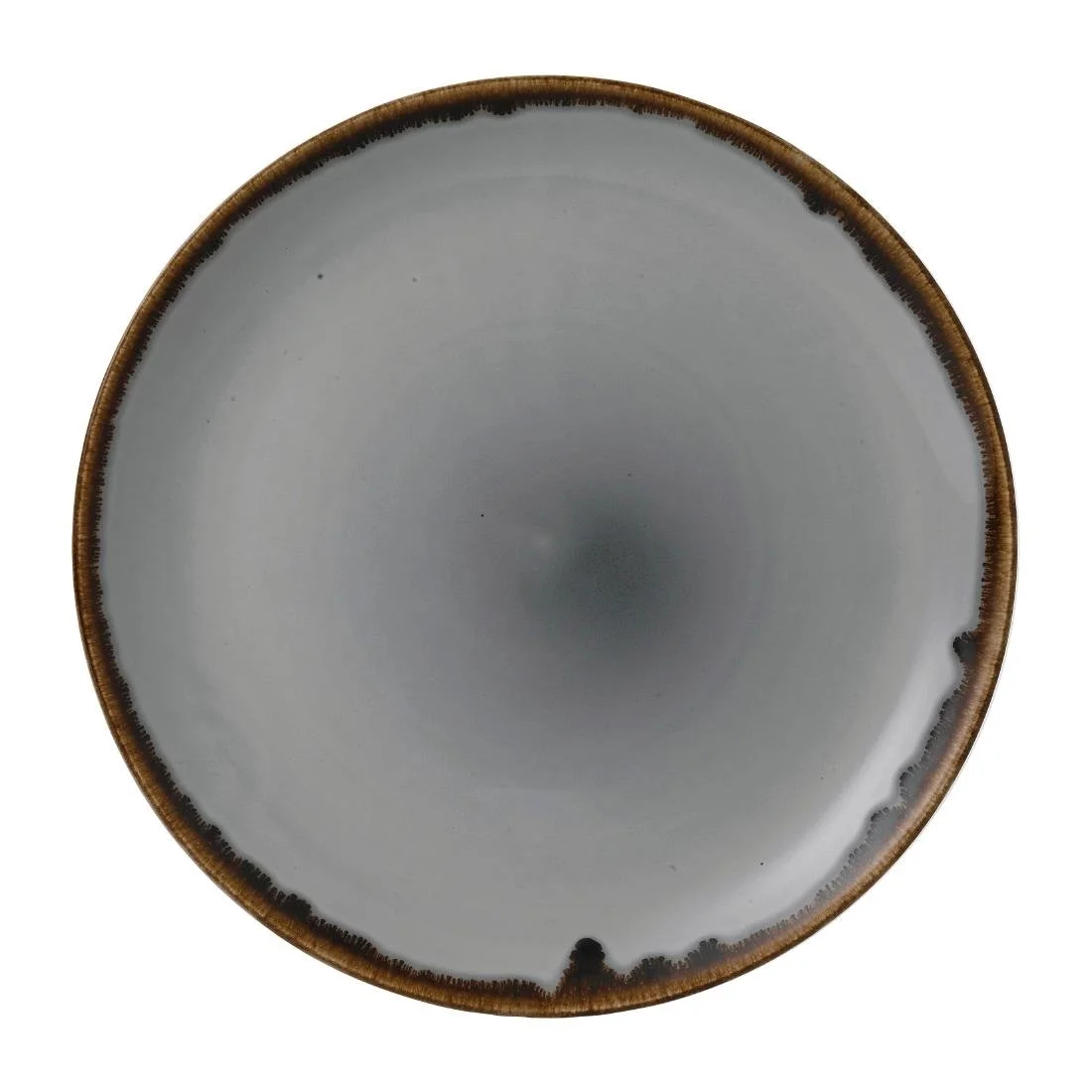 Dudson Harvest Coupe Plates Grey 286mm (12 Pack)