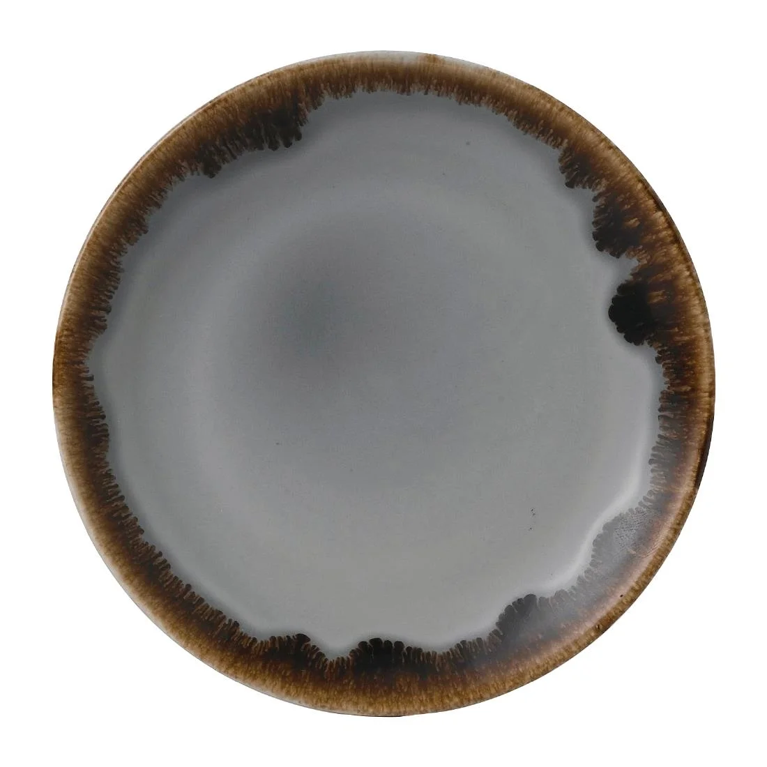 Dudson Harvest Coupe Plates Grey 165mm (12 Pack)