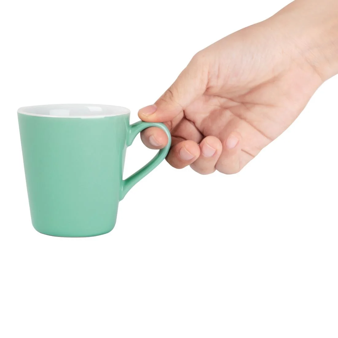 Olympia Cafe Flat White Cups Aqua 170ml (12 Pack) - Image 8