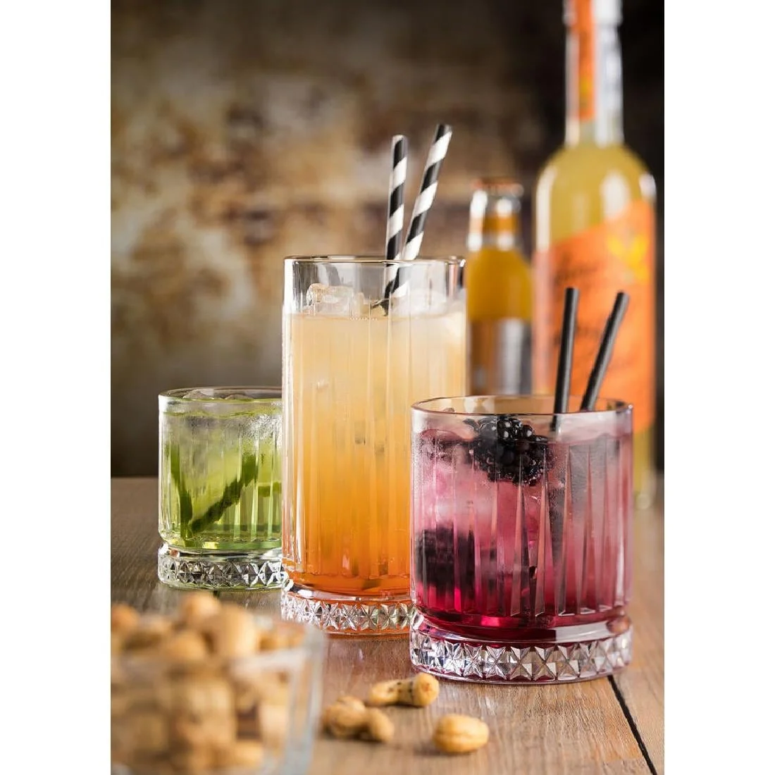 Pasabahce Elysia Double Old-Fashioned Glasses 360ml (24 Pack) - Image 3