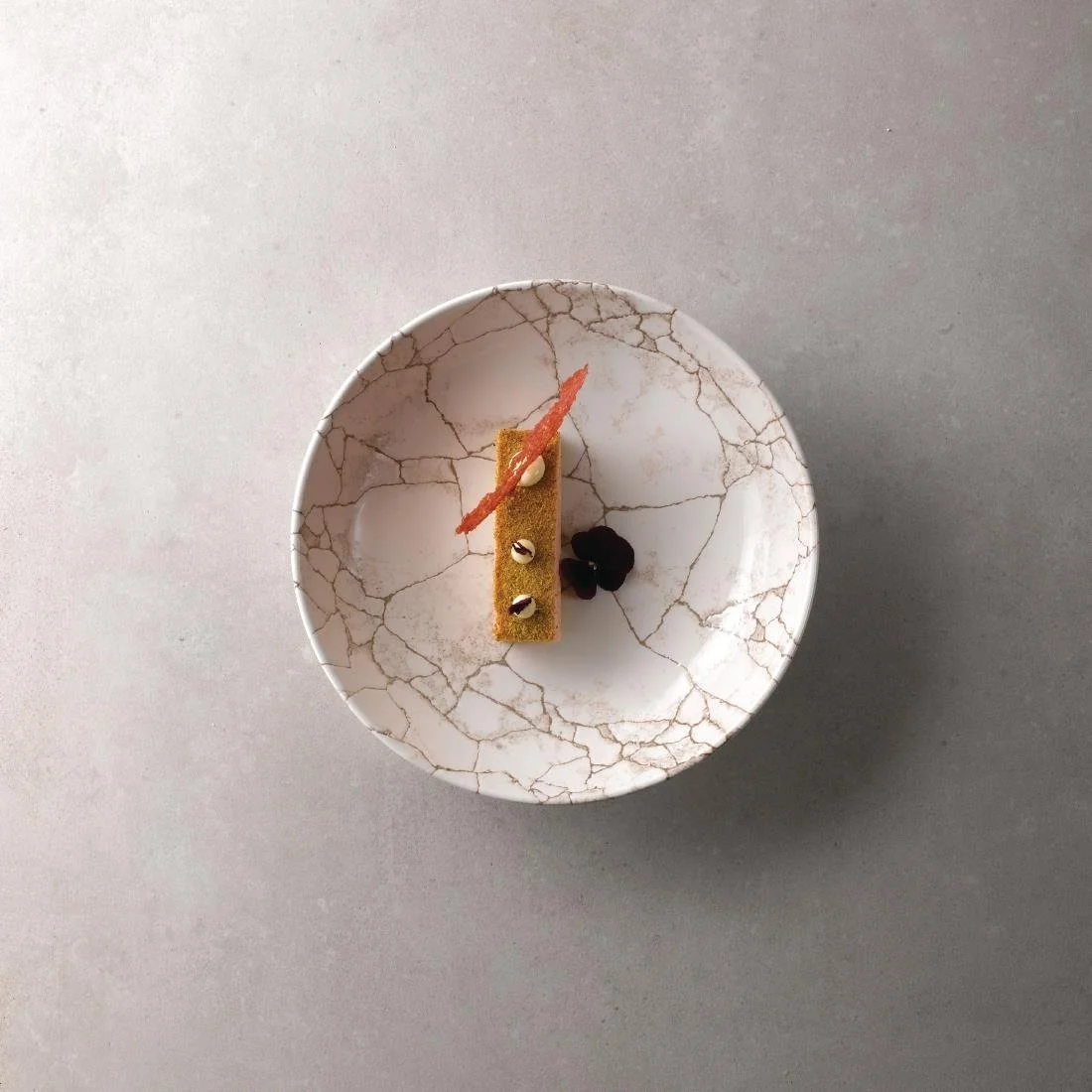 Studio Prints Kintsugi Agate Grey Coupe Bowls 182mm (12 Pack) - Image 3