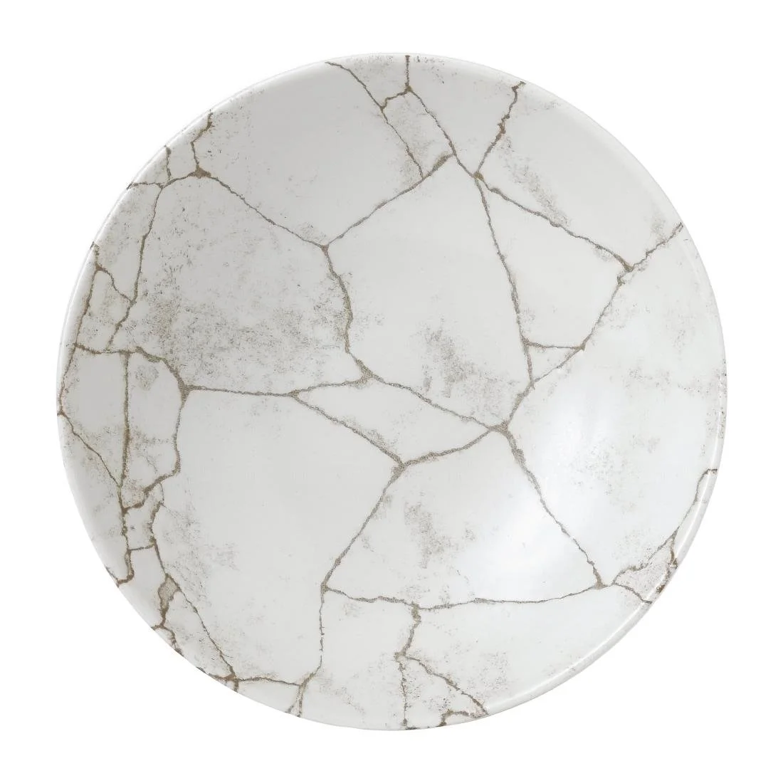 Studio Prints Kintsugi Agate Grey Coupe Bowls 182mm (12 Pack) - Image 4