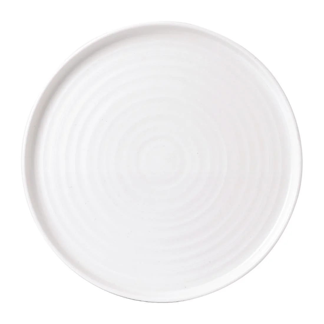 Churchill Vellum Walled Plates White 260mm (6 Pack) - Image 1