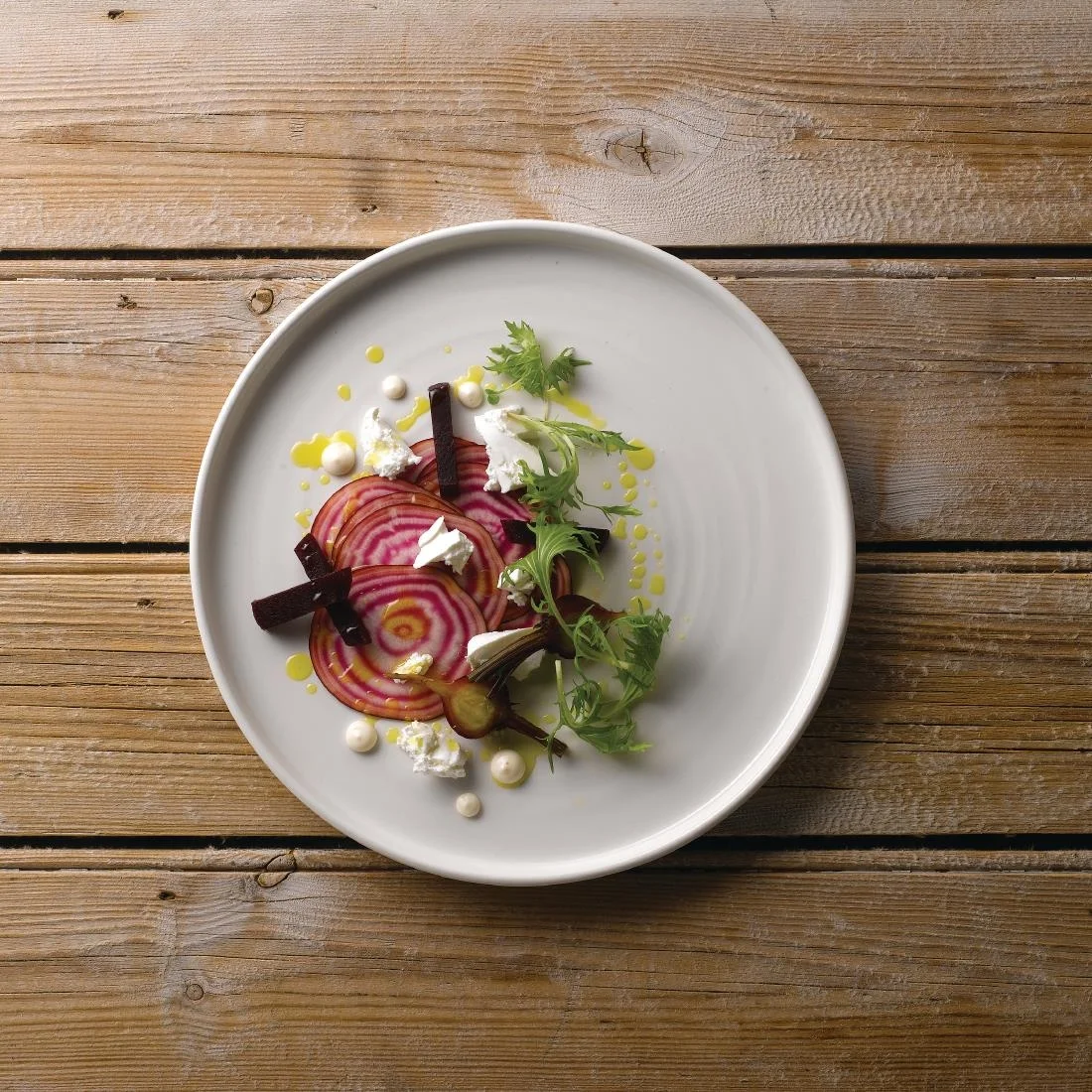 Churchill Vellum Walled Plates White 260mm (6 Pack) - Image 2