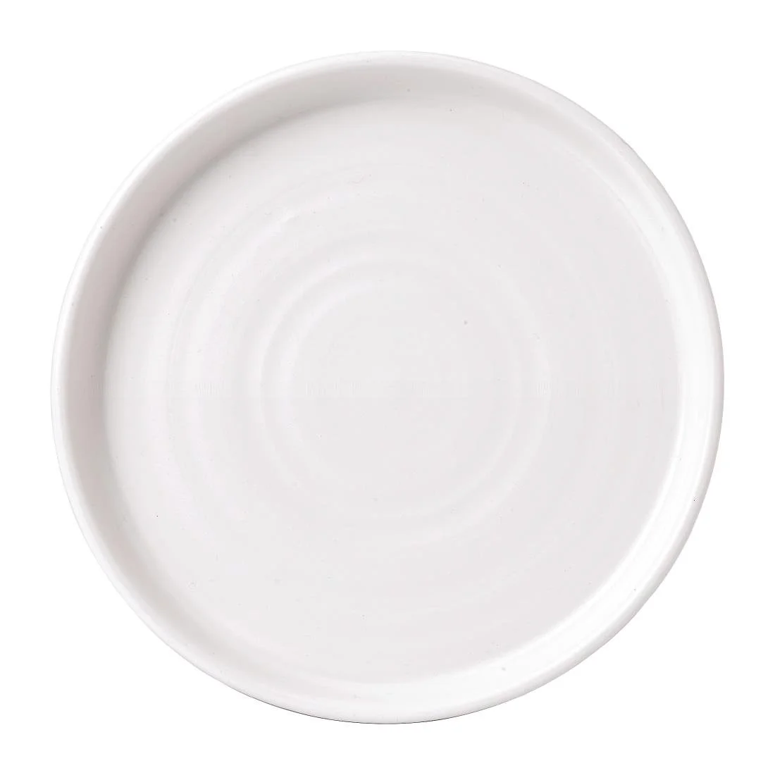 Churchill Vellum Walled Plates White 210mm (6 Pack) - Image 1