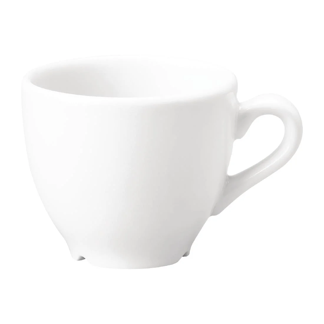 Churchill Vellum Espresso Cups White 100ml (12 Pack)