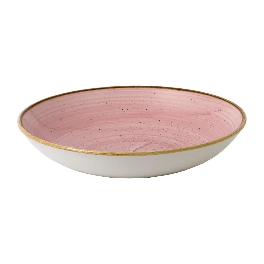 Churchill Stonecast Coupe Bowls Petal Pink 40oz (12 Pack)