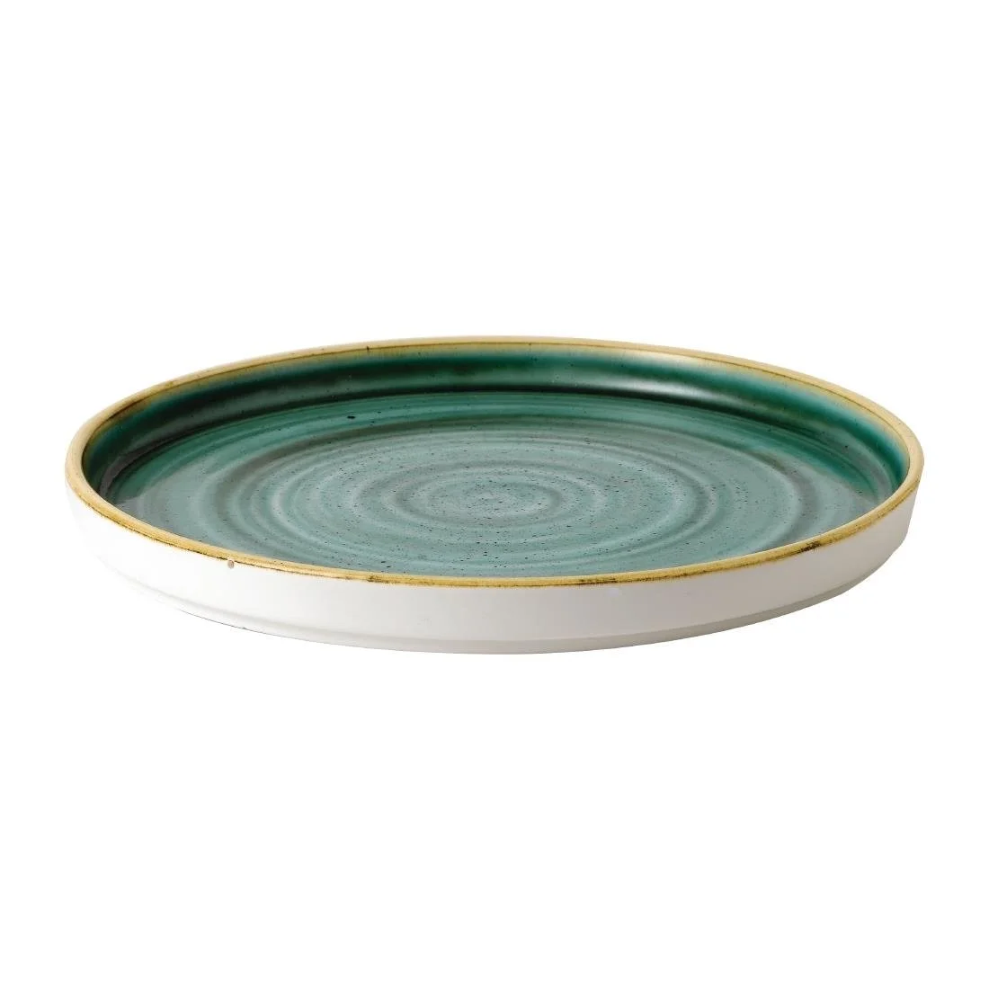 Stonecast Samphire Green Walled Plates 8 1/4 " (6 Pack) - Image 2