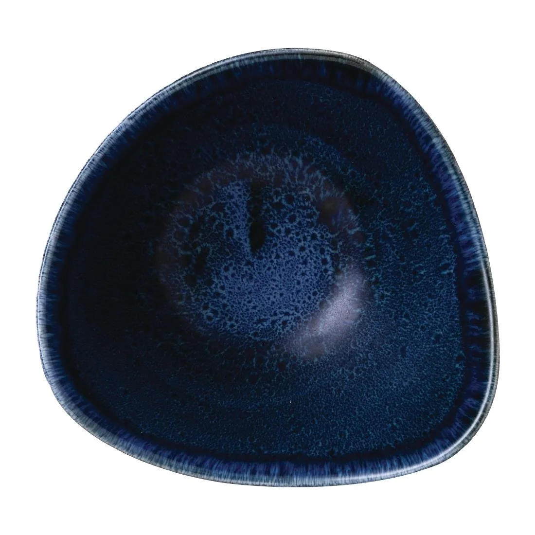 Stonecast Plume Ultramarine Triangle Bowls 9oz (12 Pack) - Image 2