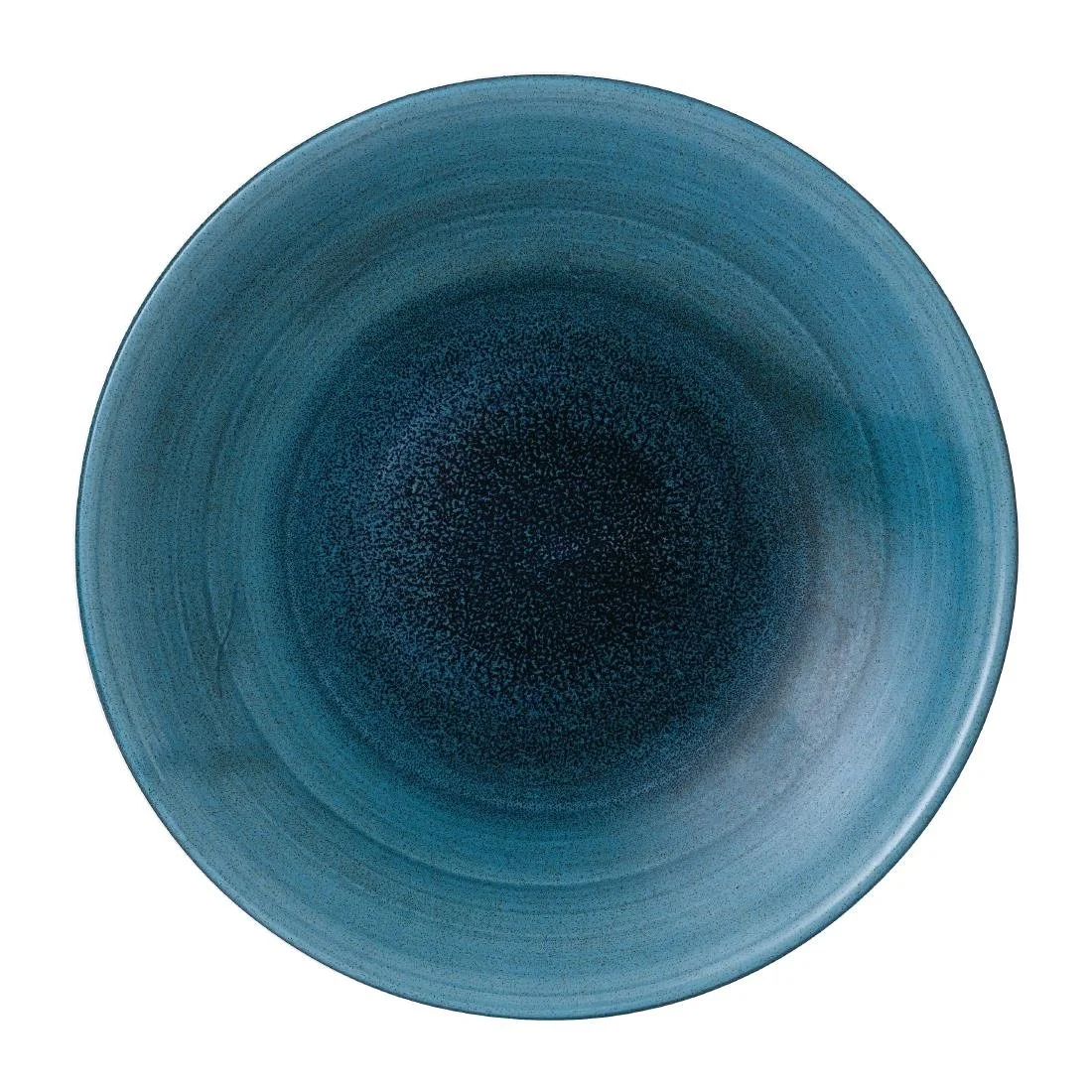 Churchill Stonecast Aqueous Lagoon Deep Coupe Plates 281mm (12 Pack) - Image 2