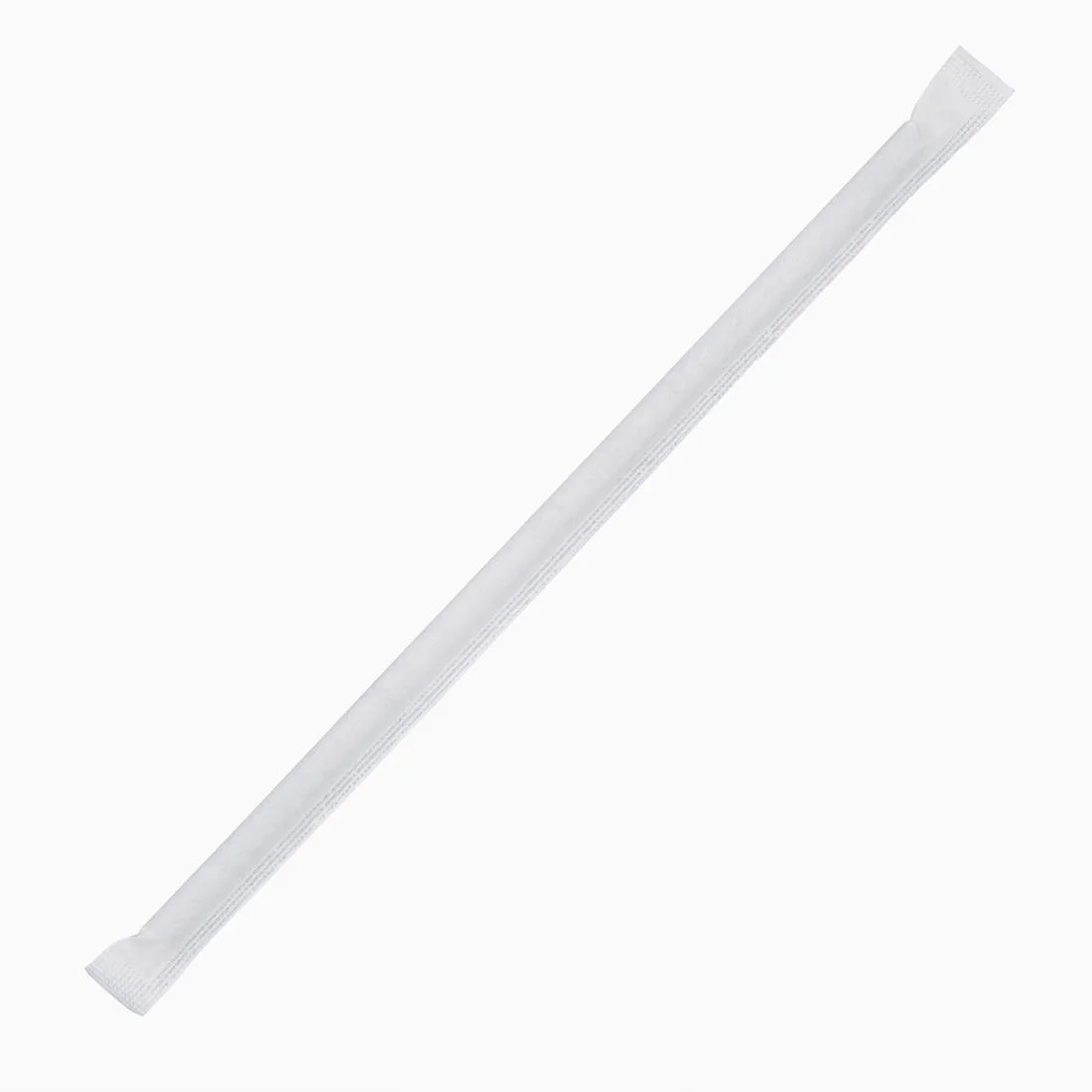 Fiesta Compostable Individually Wrapped Paper Straws Black (Pack of 250) - Image 2