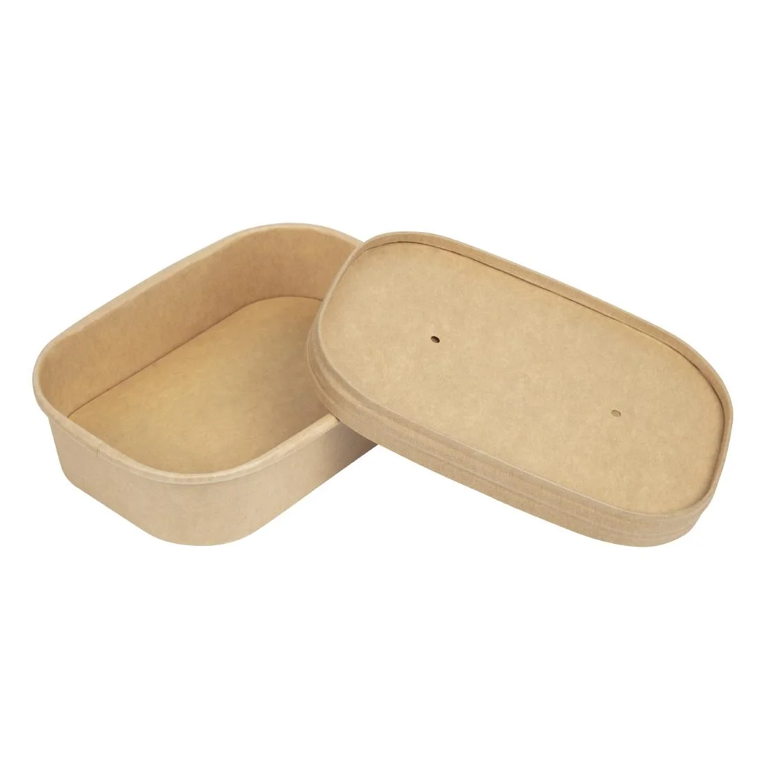 Colpac Stagione Microwavable Paperboard Food Box Lids (300 Pack) - Image 6