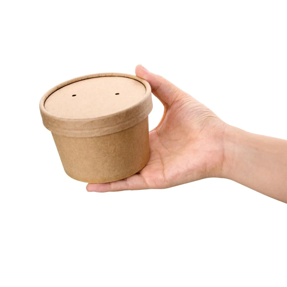Fiesta Recyclable Soup Containers 230ml/8oz 98mm (Pack of 500) - Image 2
