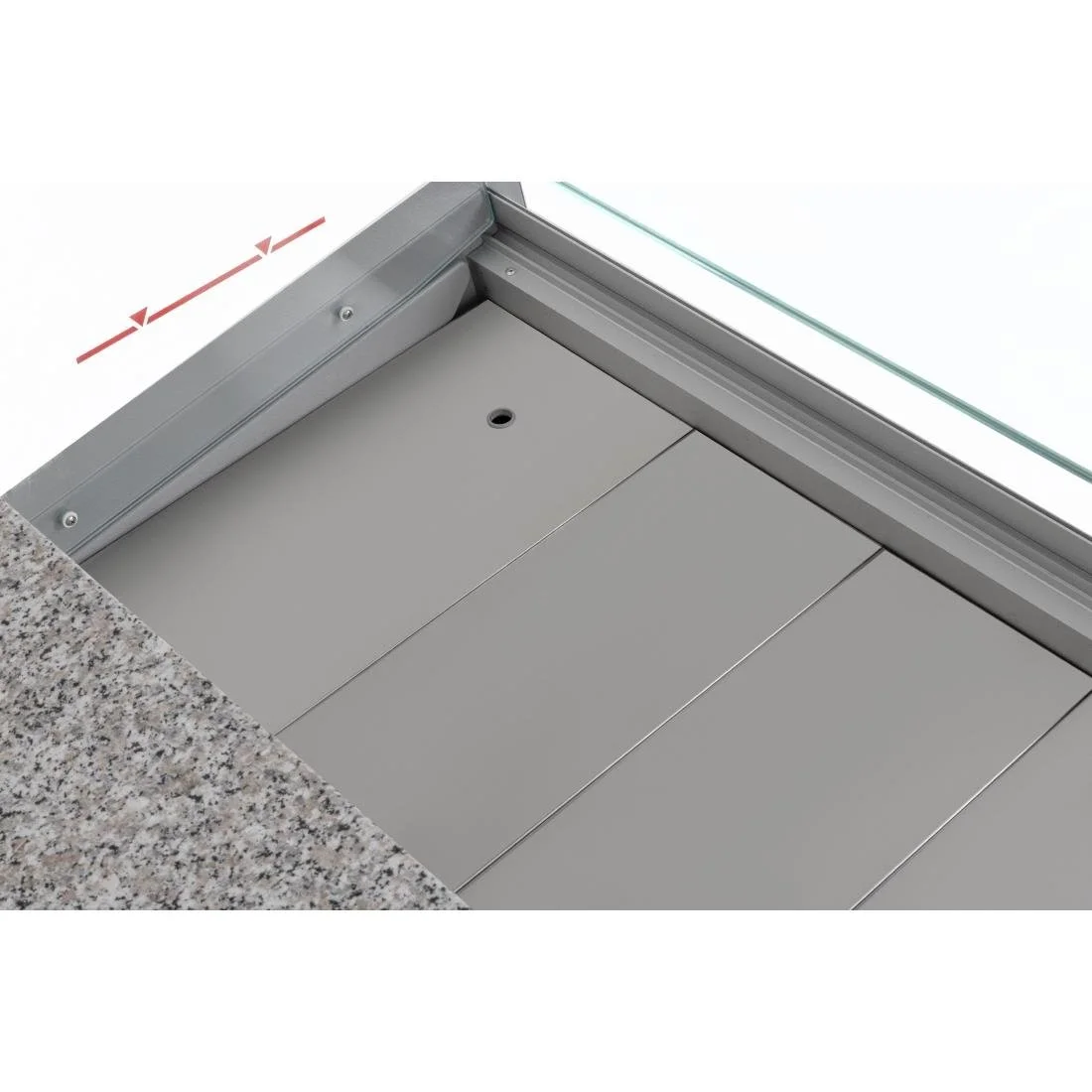 Zoin Tibet Serve Over Counter Grey - Image 4