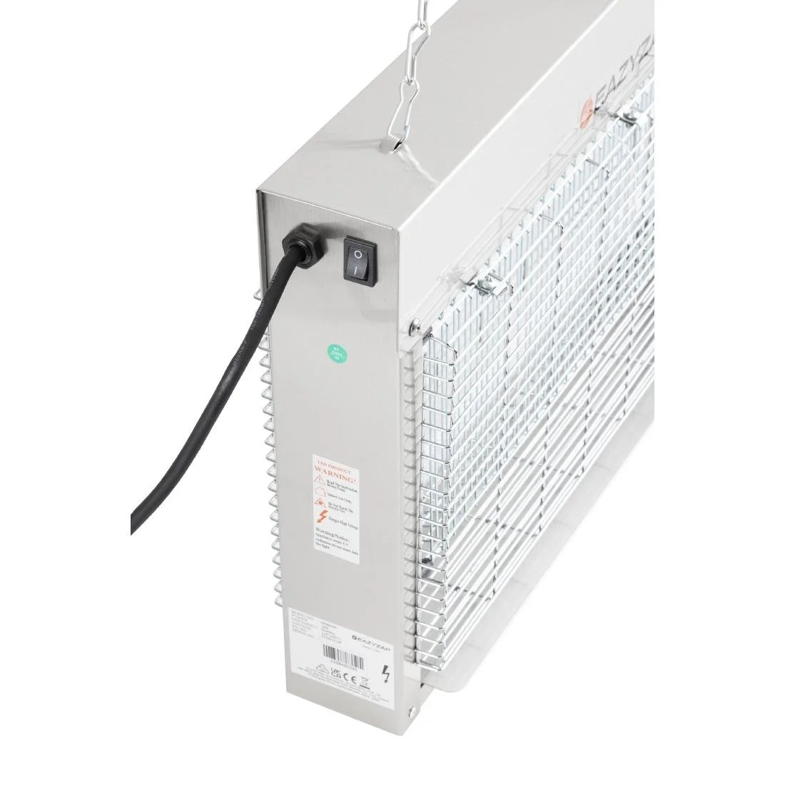 Eazyzap Energy Efficient Stainless Steel LED Fly Killer 100m² - Image 6