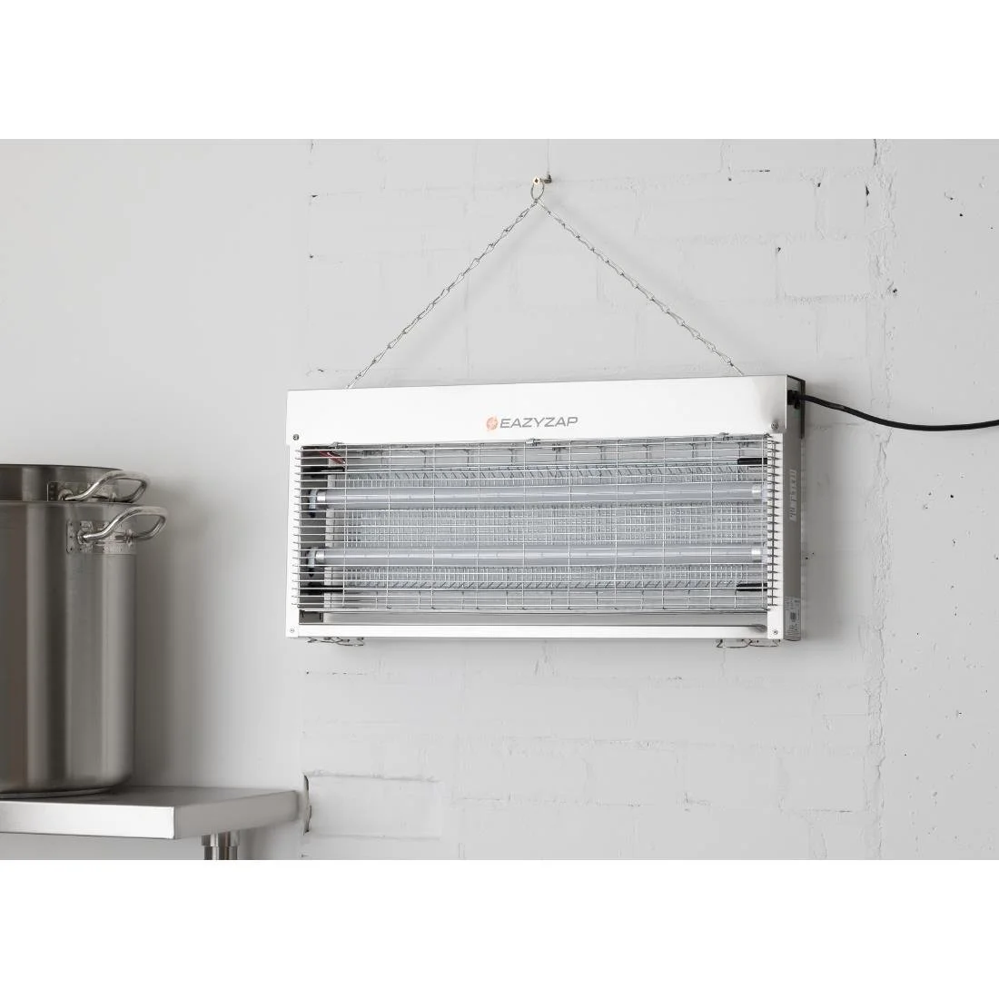 Eazyzap Energy Efficient Stainless Steel LED Fly Killer 150m² - Image 10
