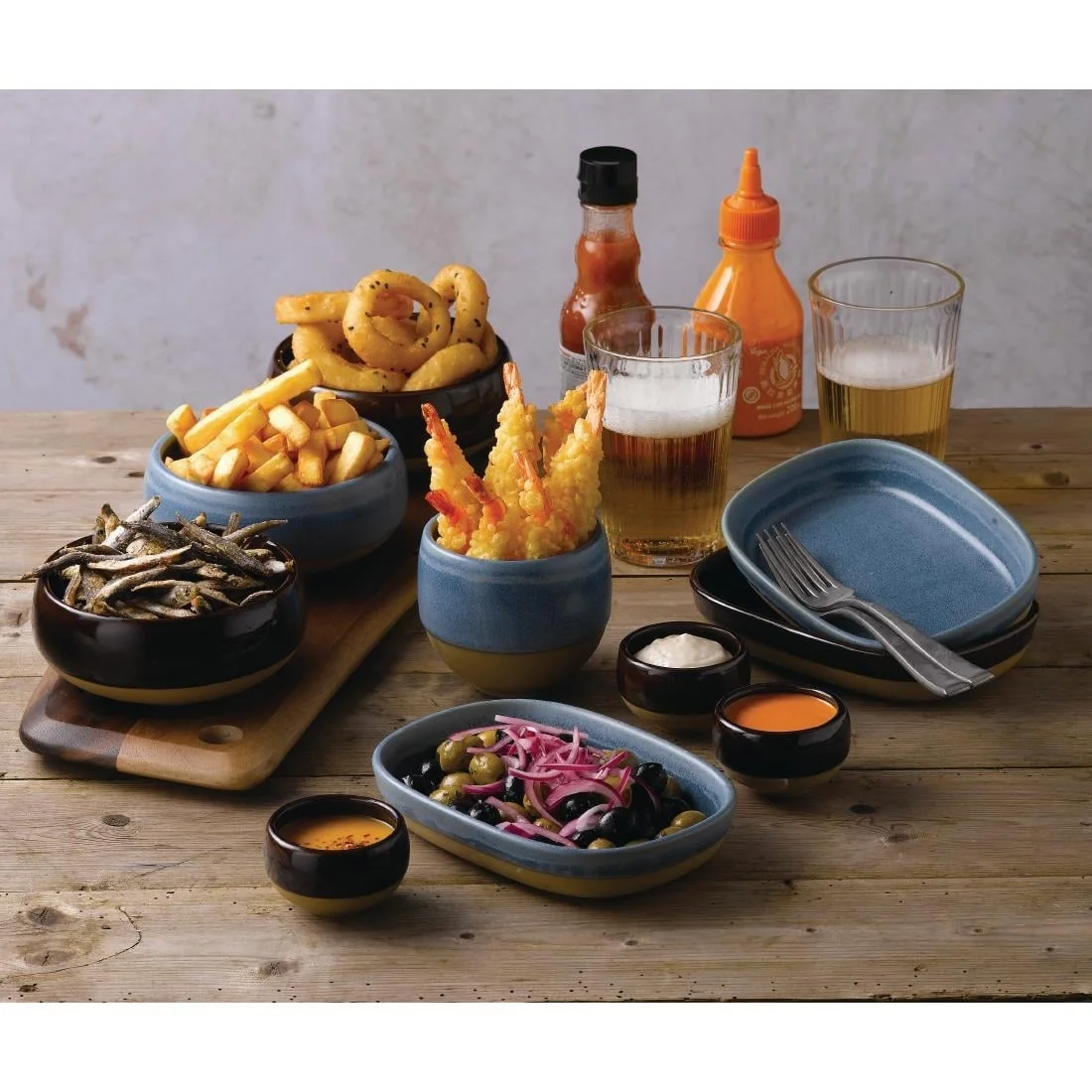 Churchill Emerge Cinnamon Brown Trays 120x90mm (6 Pack) - Image 3