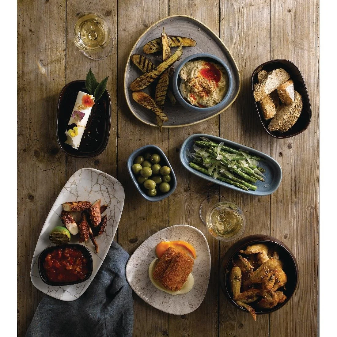 Churchill Emerge Cinnamon Brown Dishes 170x120mm (6 Pack) - Image 10