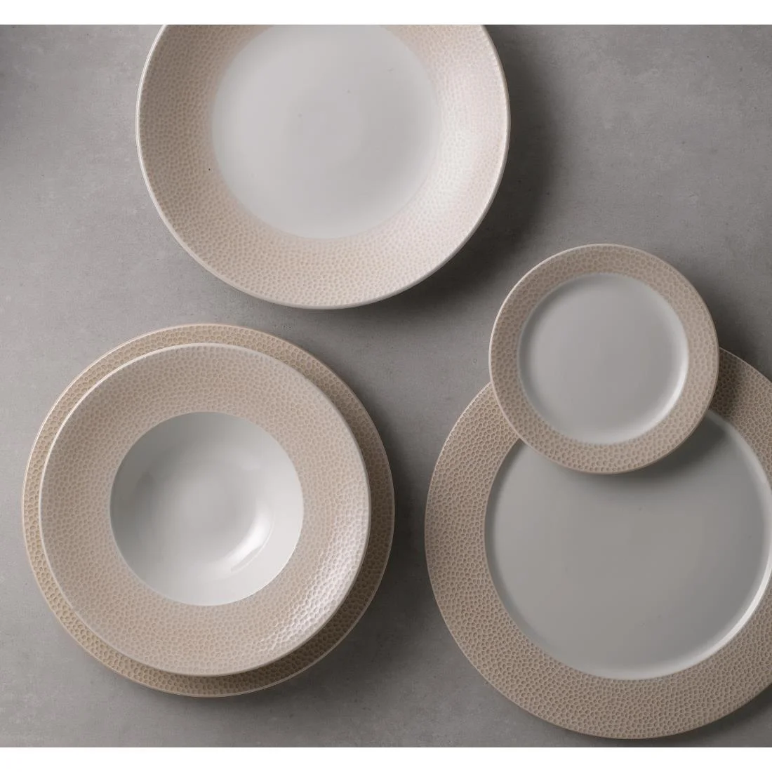Churchill Isla Spinwash Sand Presentation Plates 305mm (12 Pack) - Image 3