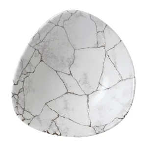 Churchill Studio Prints Kintsugi Agate Grey Lotus Bowls 177mm (12 Pack)