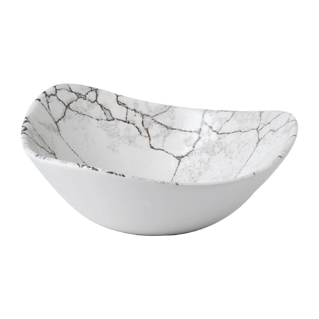 Churchill Studio Prints Kintsugi Agate Grey Lotus Bowls 177mm (12 Pack) - Image 6