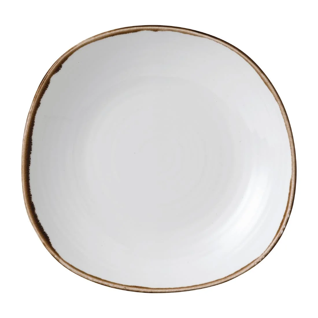 Dudson Harvest Organic Coupe Wobbly Bowls 295mm Natural (6 Pack)