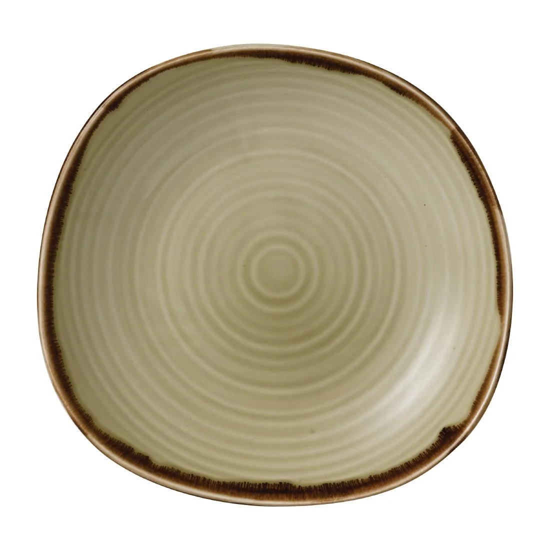 Dudson Harvest Organic Coupe Wobbly Bowls 295mm Linen (6 Pack)