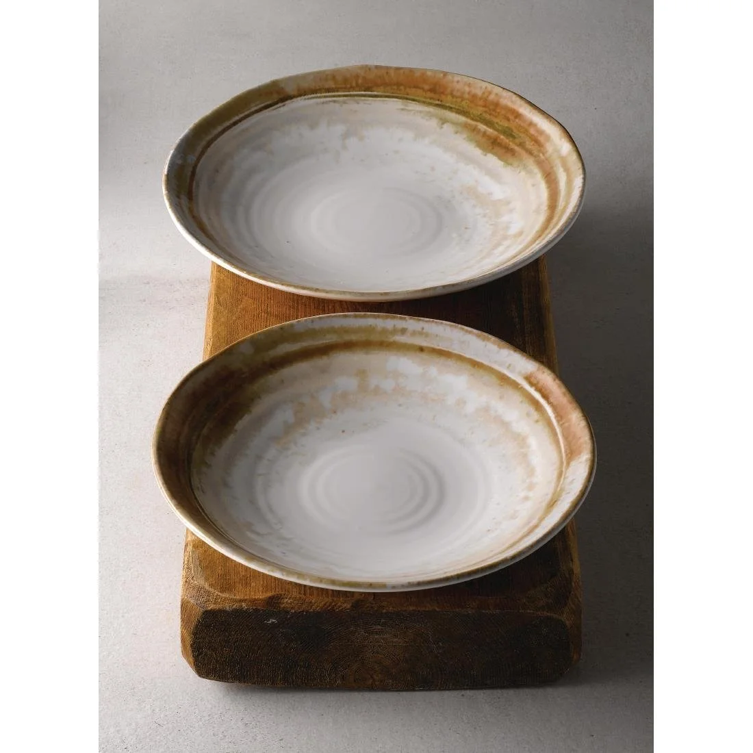 Dudson Finca Sandstone Organic Coupe Bowls 250mm (12 Pack) - Image 4