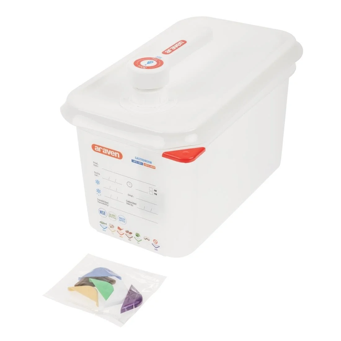 Araven Sauce Dispenser with Pump 1/4 GN - Image 6