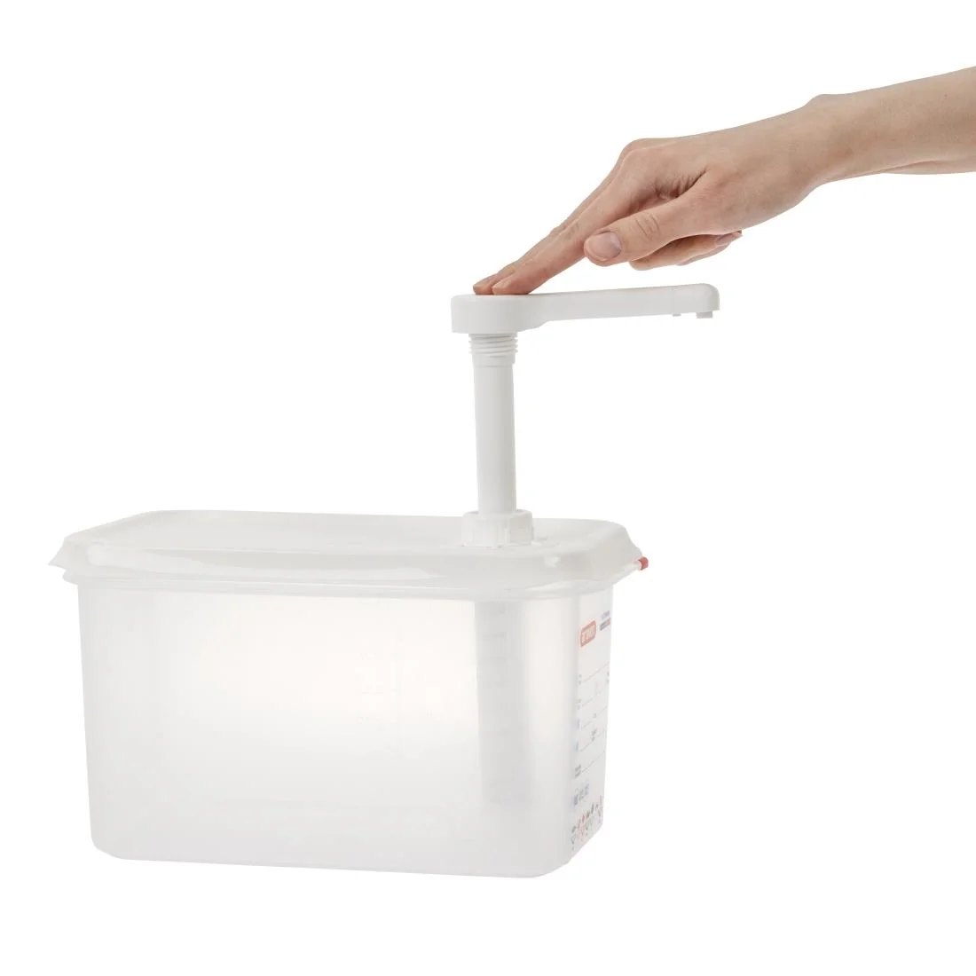 Araven Sauce Dispenser with Pump 1/4 GN - Image 7