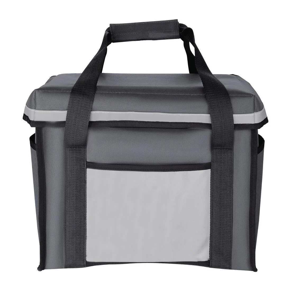 Vogue Insulated Folding Delivery Bag Grey - Image 2