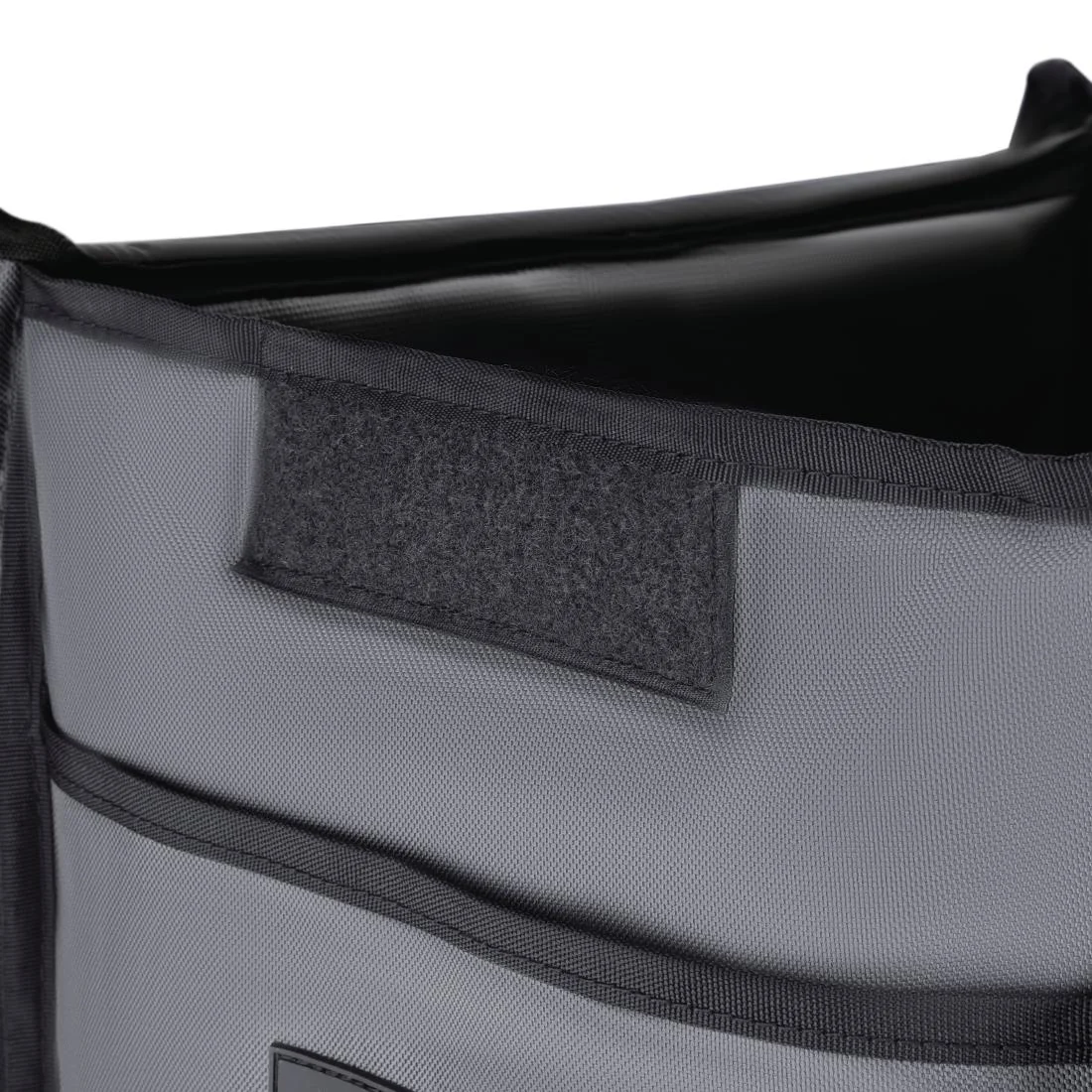 Vogue Insulated Folding Delivery Bag Grey - Image 6