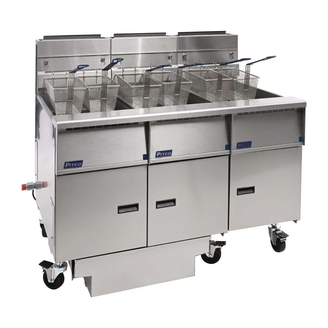 Pitco Solstice Free Standing Gas Fryer SGR14S-FD-FFF - Image 3