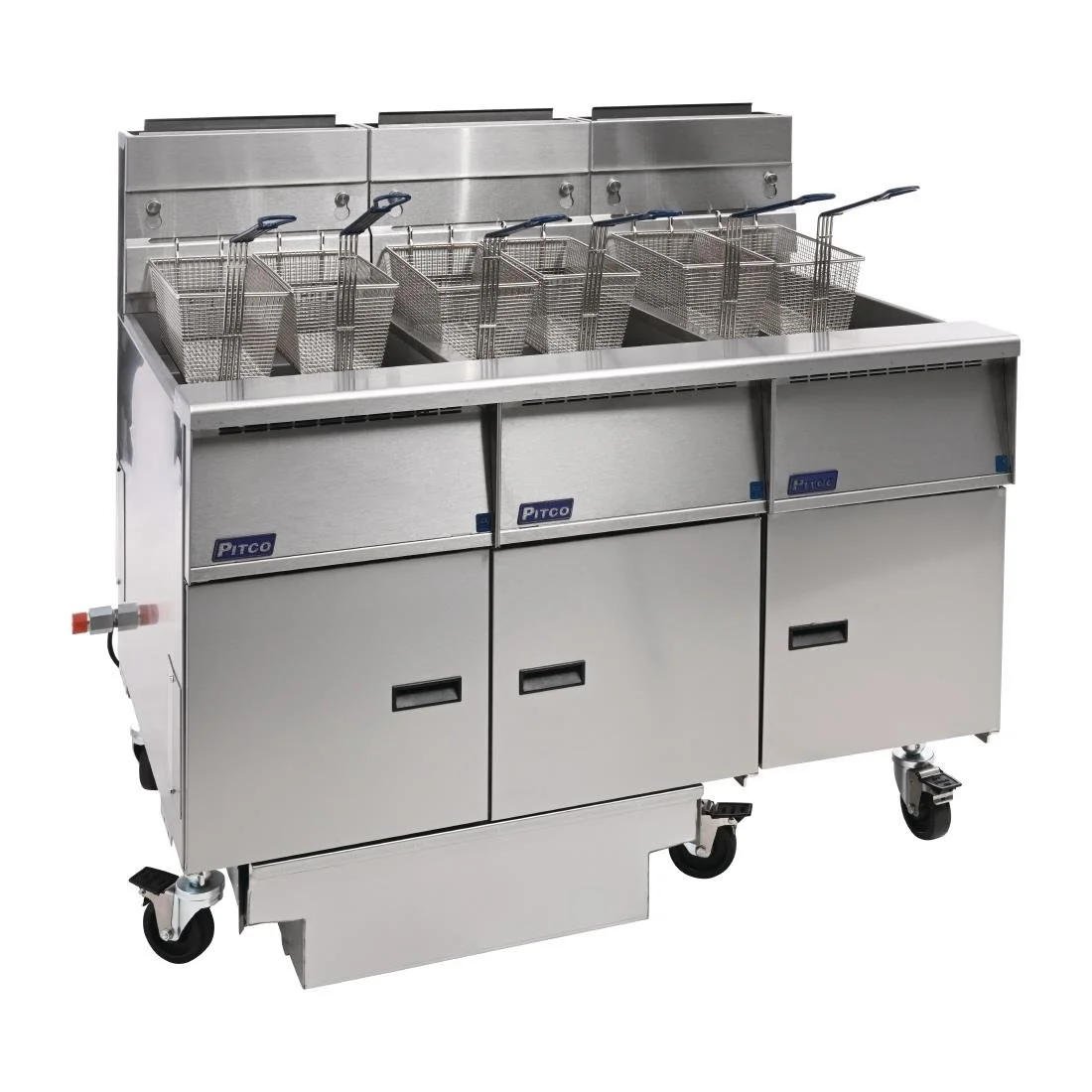 Pitco Solstice Free Standing Gas Fryer SGR14S-FD-FFF - Image 3